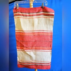 Vintage Kainuun Pirtti Salme Tervonen Finnish Table Runner Mat